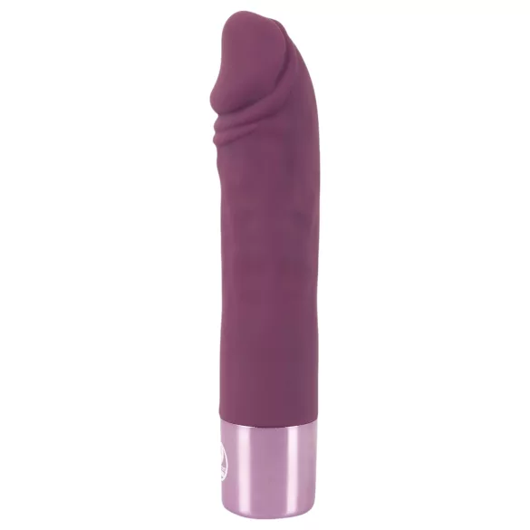 You2Toys Elegant Realistic - vibrator za polnjenje - vodoodporen - vijoličen