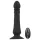 Black Velvets - akumulatorski, sunki delujoč analni vibrator (črn)