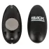 Black Velvets - akumulatorski, sunki delujoč analni vibrator (črn)