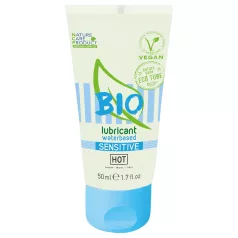   HOT Bio Sensitive - lubrikant na vodni osnovi - veganski - 50 ml