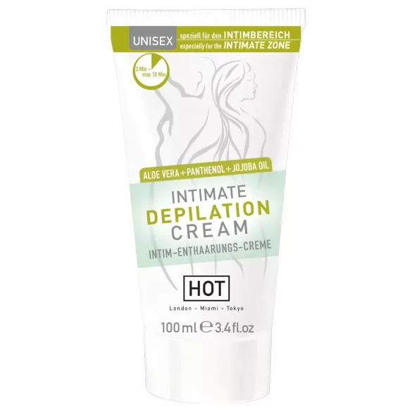 HOT Intimate - depilacijska krema za intimno območje s spatulo - 100 ml