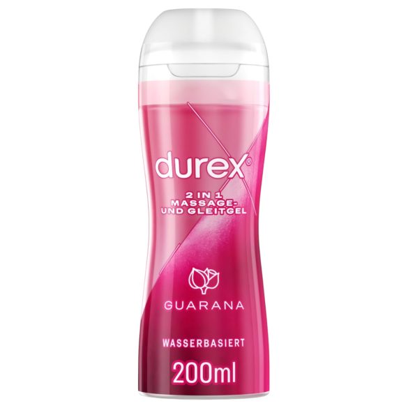 Durex - masažno olje in lubrikant - guarana - 200 ml