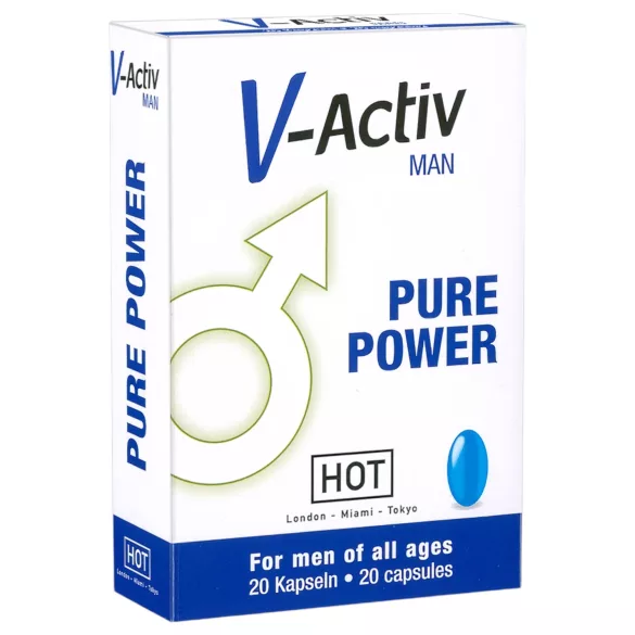 V-Active - prehransko dopolnilo za moške - kapsule - 20 kos