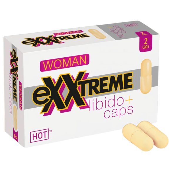 Hot exxtreme - kapsule za libido za ženske - prehransko dopolnilo - 2 kapsuli