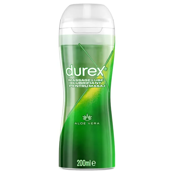 Durex - masažno olje in lubrikant - aloe vera - 200ml