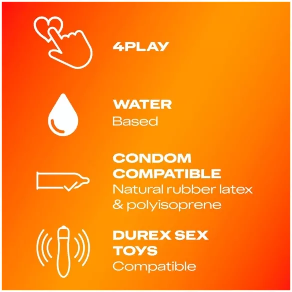 Durex - masažno olje in lubrikant - ylang ylang - 200 ml