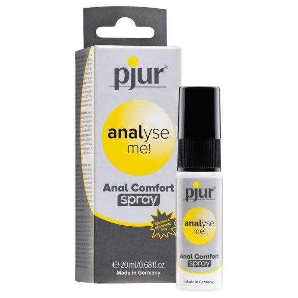 pjur analise me! - nega in lubrikant za analni užitek v spreju (20 ml)