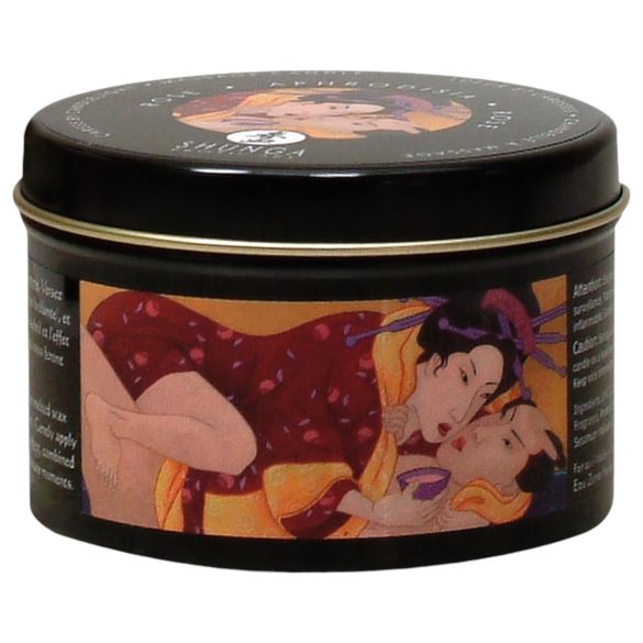 Sveča Shunga za telo - afrodiziak - vrtnica (170 ml)