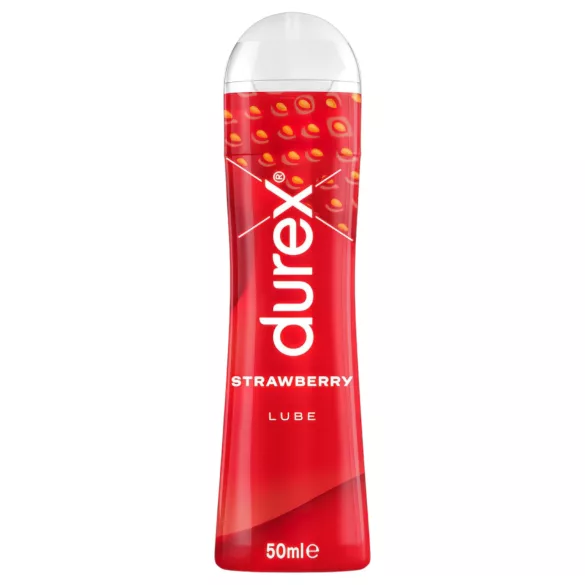Durex - lubrikant z okusom jagode - 50 ml
