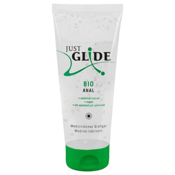 Just Glide Bio ANAL - vodni veganski lubrikant (200ml)