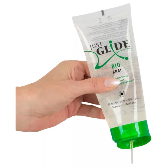 Just Glide - analni lubrikant - veganski vodna osnova - 200 ml