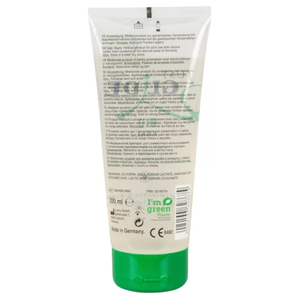 Just Glide - analni lubrikant - veganski vodna osnova - 200 ml