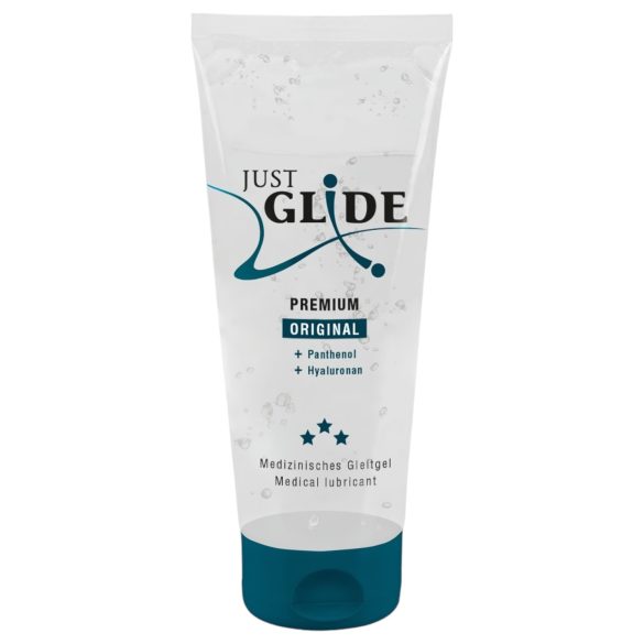 Just Glide Premium Original - veganski, na vodni osnovi lubrikant (200ml)