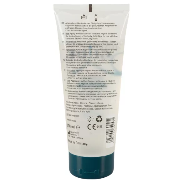 Just Glide Premium Original - vodni lubrikant - veganski - 200ml