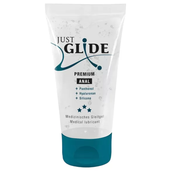 Just Glide Premium Anal - analni lubrikant - hranilni - 50 ml