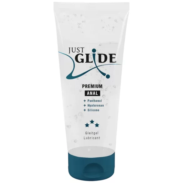 Just Glide Premium Anal - analni lubrikant - hranilni - 200 ml