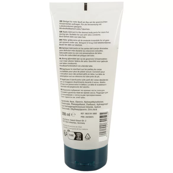 Just Glide Premium Anal - analni lubrikant - hranilni - 200 ml