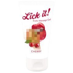 Lick it! - 2v1 užiten lubrikant - češnja (50ml)