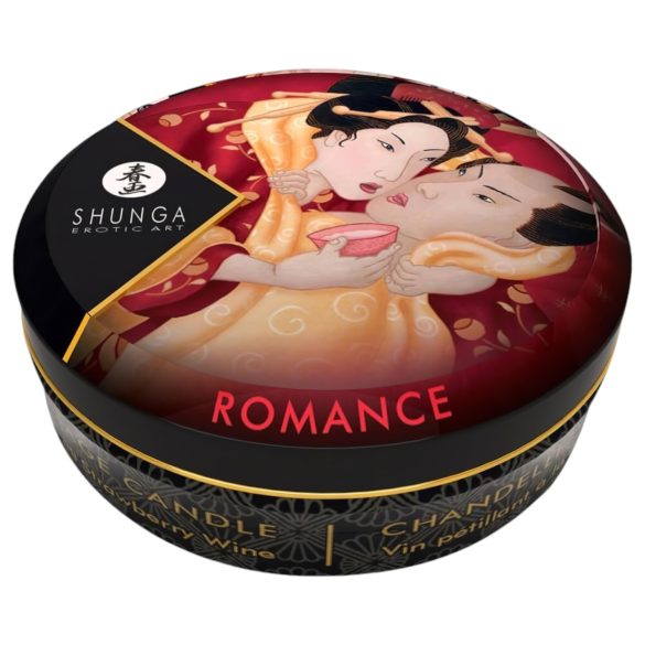 Shunga - masažna sveča - jagoda (30 ml)