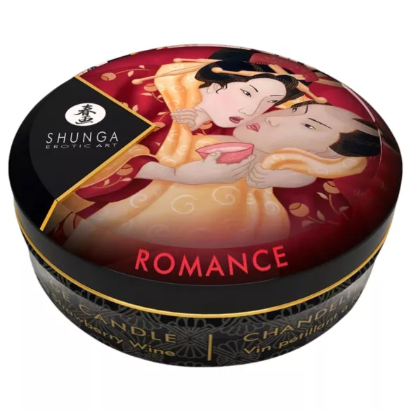 Shunga - masažna sveča - jagoda - 30 ml