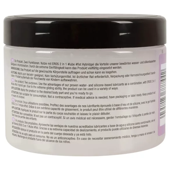 EROS - lubrikant in fisting gel - hibridna formula - 500 ml