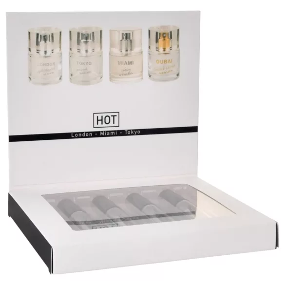 HOT LMTD - feromonski parfumi za ženske - komplet 4x5ml