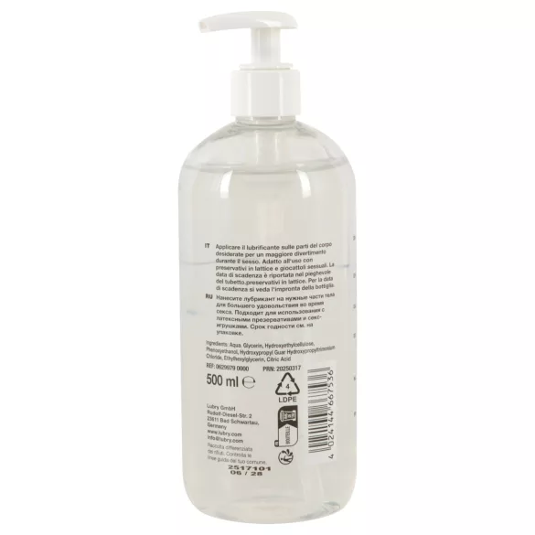 Just Glide Toylube - lubrikant na vodni osnovi za erotične igrače (500 ml)