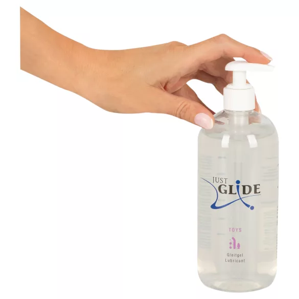 Just Glide Toylube - lubrikant na vodni osnovi za erotične igrače (500 ml)