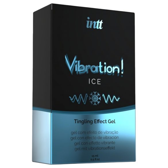 Intt Vibration! - tekoči vibrator - hladilni učinek - 15ml