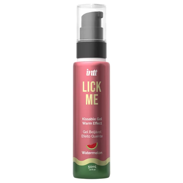 Intt Lick Me - lubrikant gel s toplim učinkom - lubenica 50ml