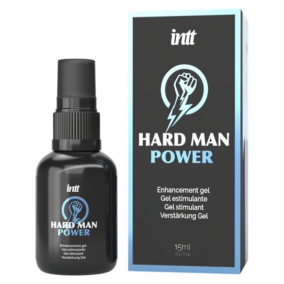 Intt Hard Man Power - stimulacijski gel za moške (15ml)