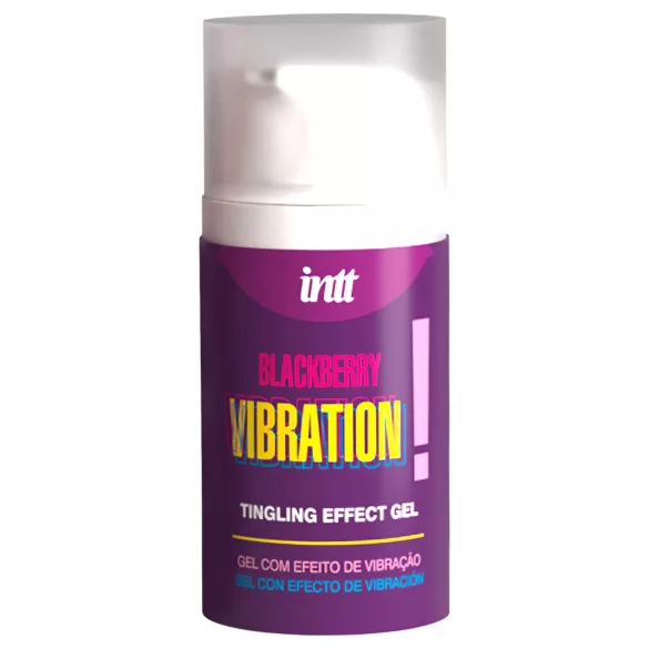 Intt Vibration! - tekoči vibrator - robida - 15 ml