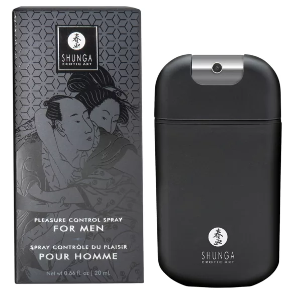 Shunga Pleasure Control - razpršilo za odlašanje za moške (20 ml)