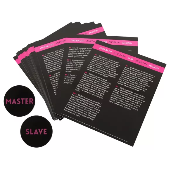 tease & please - Master & Slave - premium BDSM pustolovski komplet za pare (13-delni)