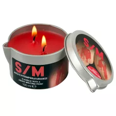   BDSM High Temperature - masažna sveča za telo - parafin - 100 ml