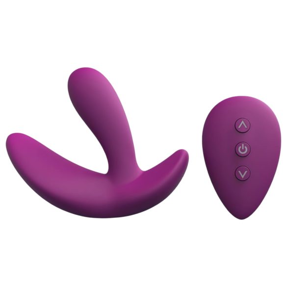 Cotoxo Saddle - daljinsko vodena prostata vibrator (vijolična)