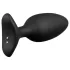 Lovense Hush 2 S - aplikacijsko vodeni analni vibrator (38 mm, črn)