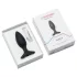 Lovense Hush 2 S - aplikacijsko vodeni analni vibrator (38 mm, črn)