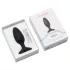 Lovense Hush 2 M - analni vibrator z upravljanjem prek aplikacije (45 mm, črn)
