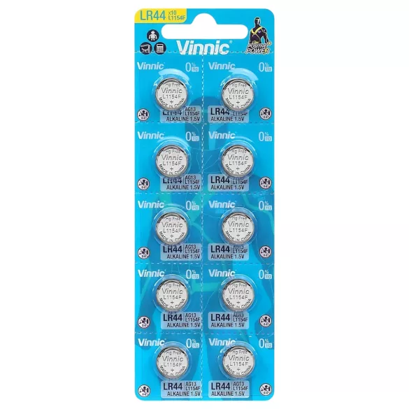 Gombelem - baterija LR44 - komplet 10 kos