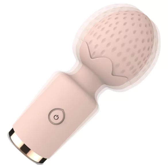 Sunfo Strawberry - mini vibrator za masažo - vodoodporen - roza