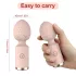 Sunfo Strawberry - mini vibrator za masažo - vodoodporen - roza