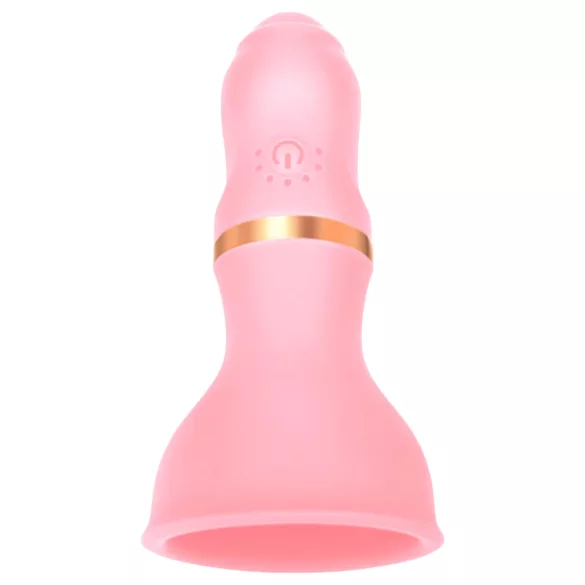 Sunfo - vibrator za prsi - polnjenje USB - roza