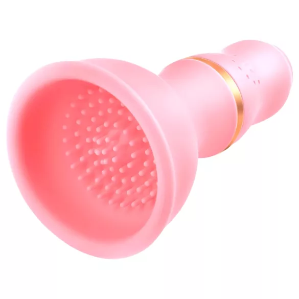 Sunfo - vibrator za prsi - polnjenje USB - roza