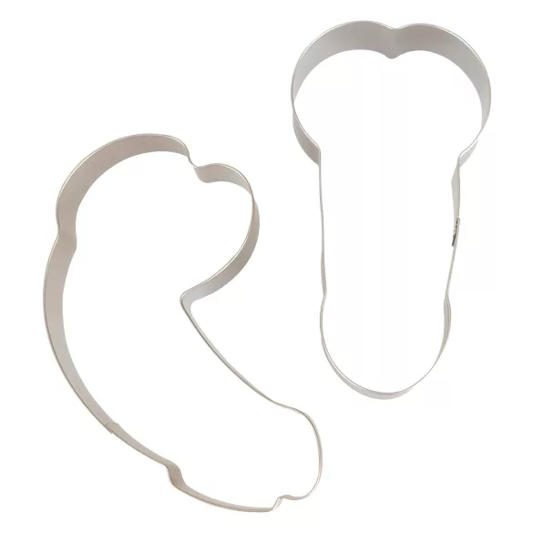 Modelčki za piškote penis - komplet 2 kos