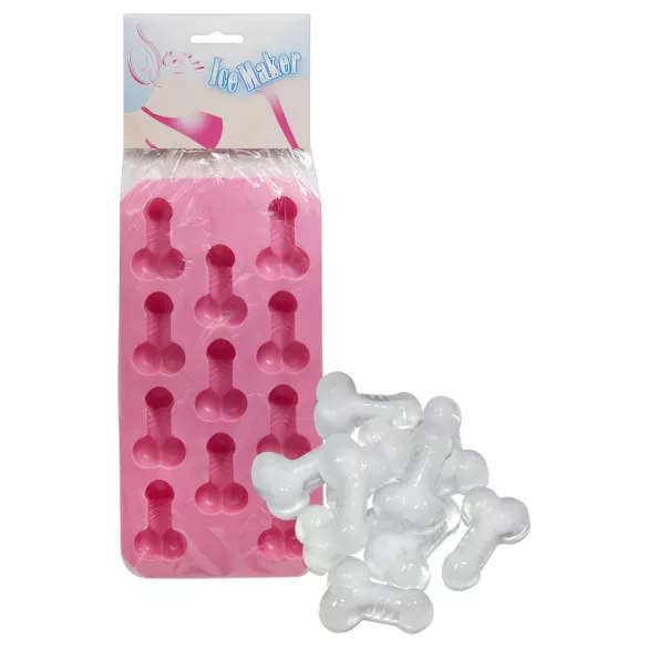 Silikonski izdelovalec ledenih kock - penis