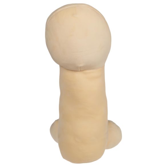 Plišasti penis - 30 cm - naravna barva