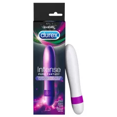 Durex Intense Pure Fantasy - palični vibrator (bel)