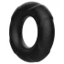 Pulselock Cirkl - silikonski obroček za penis (črn) - 18 mm