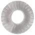 Pulselock Cocktura - rebrast penisni obroč iz TPE (prozoren) - 19 mm